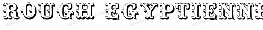 Rough Egyptienne字体转换